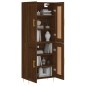 Highboard Braun Eichen-Optik 69,5x34x180 cm Holzwerkstoff Highboard Braun Eichen-Optik 69,5x34x180 cm Holzwerkstoff