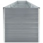 vidaXL Garten-Hochbeet Verzinkter Stahl 600x80x77 cm Grau vidaXL Garten-Hochbeet Verzinkter Stahl 600x80x77 cm Grau