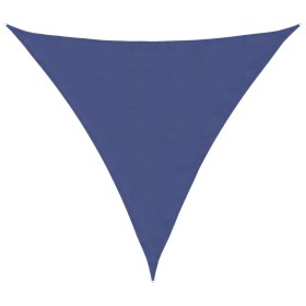 vidaXL Sonnensegel Oxford-Gewebe Dreieckig 4x4x4 m Blau