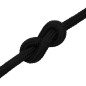 vidaXL Arbeitsseil Schwarz 25 mm 25 m Polyester vidaXL Arbeitsseil Schwarz 25 mm 25 m Polyester