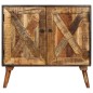 vidaXL Sideboard Massivholz Mango 85x30x75 cm vidaXL Sideboard Massivholz Mango 85x30x75 cm