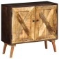vidaXL Sideboard Massivholz Mango 85x30x75 cm vidaXL Sideboard Massivholz Mango 85x30x75 cm