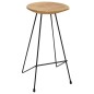 vidaXL Barhocker 2 Stk. Massivholz Teak vidaXL Barhocker 2 Stk. Massivholz Teak