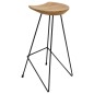vidaXL Barhocker 2 Stk. Massivholz Teak vidaXL Barhocker 2 Stk. Massivholz Teak