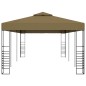 vidaXL Gartenpavillon 6x3x2,7 m Taupe 180 g/m² vidaXL Gartenpavillon 6x3x2,7 m Taupe 180 g/m²