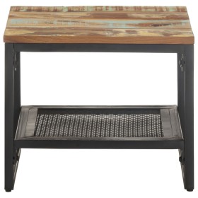 vidaXL Beistelltisch 40x40x35 cm Recyceltes Massivholz