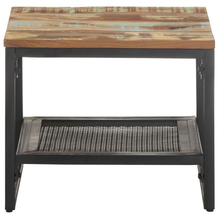 vidaXL Beistelltisch 40x40x35 cm Recyceltes Massivholz