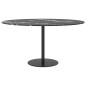 vidaXL Tischplatte Schwarz Ø80x1 cm Hartglas in Marmoroptik vidaXL Tischplatte Schwarz Ø80x1 cm Hartglas in Marmoroptik
