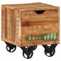 vidaXL Beistelltisch 40x40x45 cm Altholz Massiv vidaXL Beistelltisch 40x40x45 cm Altholz Massiv