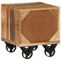 vidaXL Beistelltisch 40x40x45 cm Altholz Massiv vidaXL Beistelltisch 40x40x45 cm Altholz Massiv