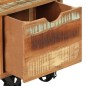 vidaXL Beistelltisch 40x40x45 cm Altholz Massiv vidaXL Beistelltisch 40x40x45 cm Altholz Massiv