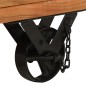 vidaXL Beistelltisch 40x40x45 cm Altholz Massiv vidaXL Beistelltisch 40x40x45 cm Altholz Massiv