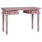 vidaXL Schreibtisch 115x50x78 cm Massivholz Mahagoni vidaXL Schreibtisch 115x50x78 cm Massivholz Mahagoni