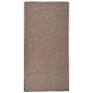 vidaXL Outdoor-Teppich Flachgewebe 100x200 cm Braun vidaXL Outdoor-Teppich Flachgewebe 100x200 cm Braun