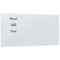 vidaXL Magnettafel Wandmontage Weiß 80x40 cm Hartglas vidaXL Magnettafel Wandmontage Weiß 80x40 cm Hartglas
