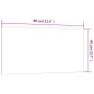 vidaXL Magnettafel Wandmontage Weiß 80x40 cm Hartglas vidaXL Magnettafel Wandmontage Weiß 80x40 cm Hartglas
