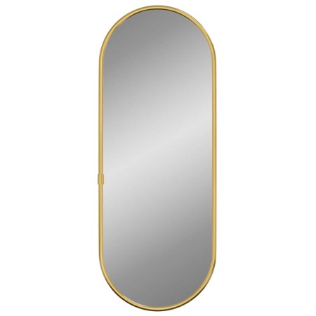 vidaXL Wandspiegel Golden 40x15 cm Oval