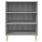 vidaXL Sideboard Grau Sonoma 57x35x70 cm Holzwerkstoff vidaXL Sideboard Grau Sonoma 57x35x70 cm Holzwerkstoff