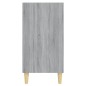 vidaXL Sideboard Grau Sonoma 57x35x70 cm Holzwerkstoff vidaXL Sideboard Grau Sonoma 57x35x70 cm Holzwerkstoff