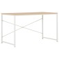 vidaXL Computertisch Weiß und Eiche 120x60x70 cm vidaXL Computertisch Weiß und Eiche 120x60x70 cm