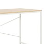 vidaXL Computertisch Weiß und Eiche 120x60x70 cm vidaXL Computertisch Weiß und Eiche 120x60x70 cm