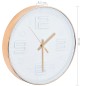 vidaXL Wanduhr Kupferoptik 30 cm vidaXL Wanduhr Kupferoptik 30 cm