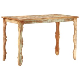 vidaXL Esstisch 120×60×76 cm Recyceltes Massivholz