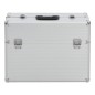 vidaXL Werkzeugkasten 47 x 36 x 20 cm Silbern Aluminium vidaXL Werkzeugkasten 47 x 36 x 20 cm Silbern Aluminium