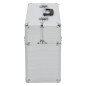 vidaXL Werkzeugkasten 47 x 36 x 20 cm Silbern Aluminium vidaXL Werkzeugkasten 47 x 36 x 20 cm Silbern Aluminium
