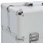 vidaXL Werkzeugkasten 47 x 36 x 20 cm Silbern Aluminium vidaXL Werkzeugkasten 47 x 36 x 20 cm Silbern Aluminium