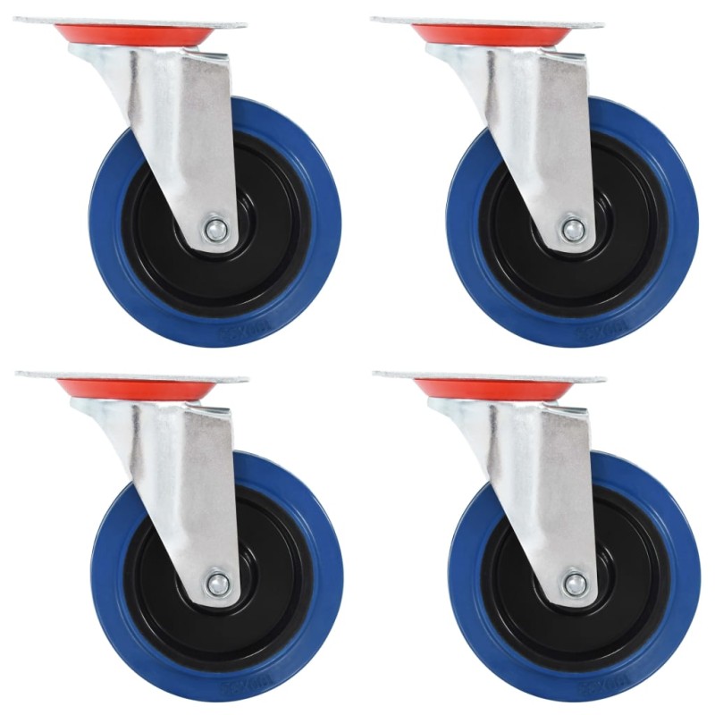 vidaXL Lenkrollen 4 Stk. 100 mm vidaXL Lenkrollen 4 Stk. 100 mm