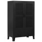 vidaXL Büroschrank mit Maschengittertüren Industriell 75×40×120 cm Stahl vidaXL Büroschrank mit Maschengittertüren Industriell 75×40×120 cm Stahl