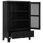 vidaXL Büroschrank mit Maschengittertüren Industriell 75×40×120 cm Stahl vidaXL Büroschrank mit Maschengittertüren Industriell 75×40×120 cm Stahl