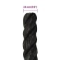 vidaXL Arbeitsseil Schwarz 24 mm 25 m Polypropylen vidaXL Arbeitsseil Schwarz 24 mm 25 m Polypropylen
