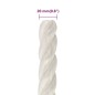 vidaXL Arbeitsseil Weiß 20 mm 100 m Polypropylen vidaXL Arbeitsseil Weiß 20 mm 100 m Polypropylen