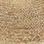 vidaXL Handgefertigter Sitzpuff Grau 40 x 45 cm Jute vidaXL Handgefertigter Sitzpuff Grau 40 x 45 cm Jute