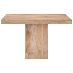 vidaXL Esstisch 120x120x77 cm Mango Massivholz