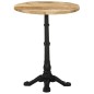 vidaXL Bistrotisch Ø60x76 cm Raues Mangoholz vidaXL Bistrotisch Ø60x76 cm Raues Mangoholz