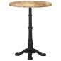 vidaXL Bistrotisch Ø60x76 cm Raues Mangoholz vidaXL Bistrotisch Ø60x76 cm Raues Mangoholz