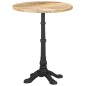vidaXL Bistrotisch Ø60x76 cm Raues Mangoholz vidaXL Bistrotisch Ø60x76 cm Raues Mangoholz