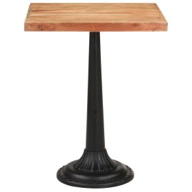 vidaXL Bistrotisch 60x60x76 cm Akazie Massivholz