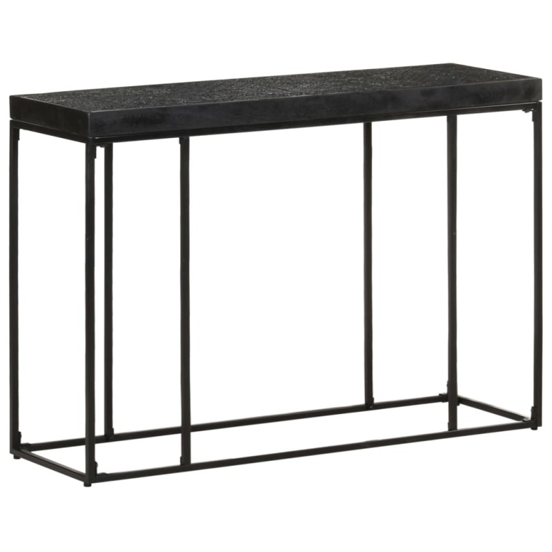 vidaXL Konsolentisch Schwarz 110x35x76 cm Massivholz Akazie und Mango vidaXL Konsolentisch Schwarz 110x35x76 cm Massivholz Akazie und Mango