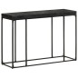 vidaXL Konsolentisch Schwarz 110x35x76 cm Massivholz Akazie und Mango vidaXL Konsolentisch Schwarz 110x35x76 cm Massivholz Akazie und Mango