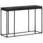 vidaXL Konsolentisch Schwarz 110x35x76 cm Massivholz Akazie und Mango vidaXL Konsolentisch Schwarz 110x35x76 cm Massivholz Akazie und Mango