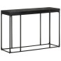 vidaXL Konsolentisch Schwarz 110x35x76 cm Massivholz Akazie und Mango vidaXL Konsolentisch Schwarz 110x35x76 cm Massivholz Akazie und Mango