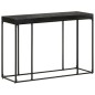 vidaXL Konsolentisch Schwarz 110x35x76 cm Massivholz Akazie und Mango vidaXL Konsolentisch Schwarz 110x35x76 cm Massivholz Akazie und Mango
