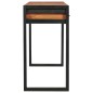 vidaXL Schreibtisch mit 2 Schubladen 140x40x75 cm Teakholz vidaXL Schreibtisch mit 2 Schubladen 140x40x75 cm Teakholz