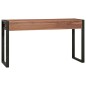 vidaXL Schreibtisch mit 2 Schubladen 140x40x75 cm Teakholz vidaXL Schreibtisch mit 2 Schubladen 140x40x75 cm Teakholz