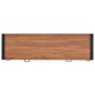 vidaXL Schreibtisch mit 2 Schubladen 140x40x75 cm Teakholz vidaXL Schreibtisch mit 2 Schubladen 140x40x75 cm Teakholz