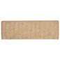 vidaXL Stufenmatten Selbstklebend 15 Stk. Hellbraun 65x21x4 cm vidaXL Stufenmatten Selbstklebend 15 Stk. Hellbraun 65x21x4 cm